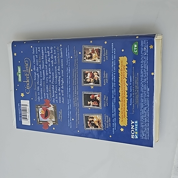 Vintage *Rare* CinderElmo VHS - Picture 2 of 3